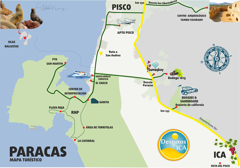 Paracas Peru Map | Hot Sex Picture